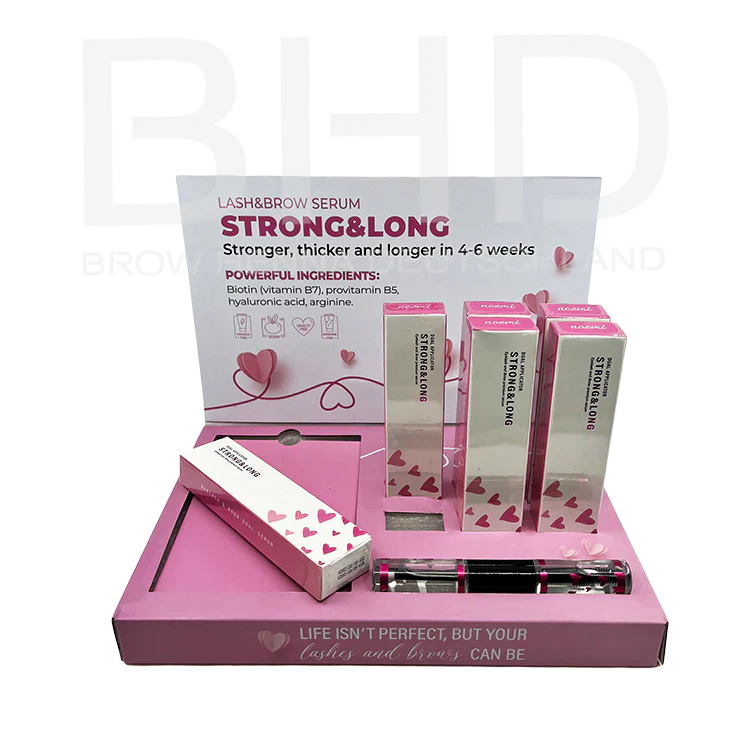 Noemi - Strong & Long Lash Serum Display