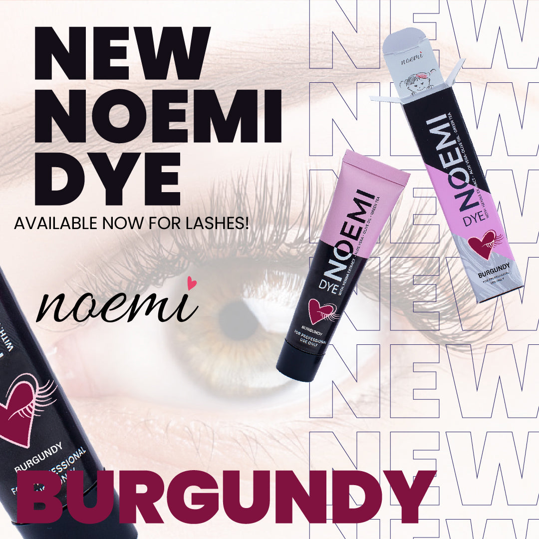 Noemi Hybrid Dye | Burgundy Lash & Brow Tint | Noemi Official USA