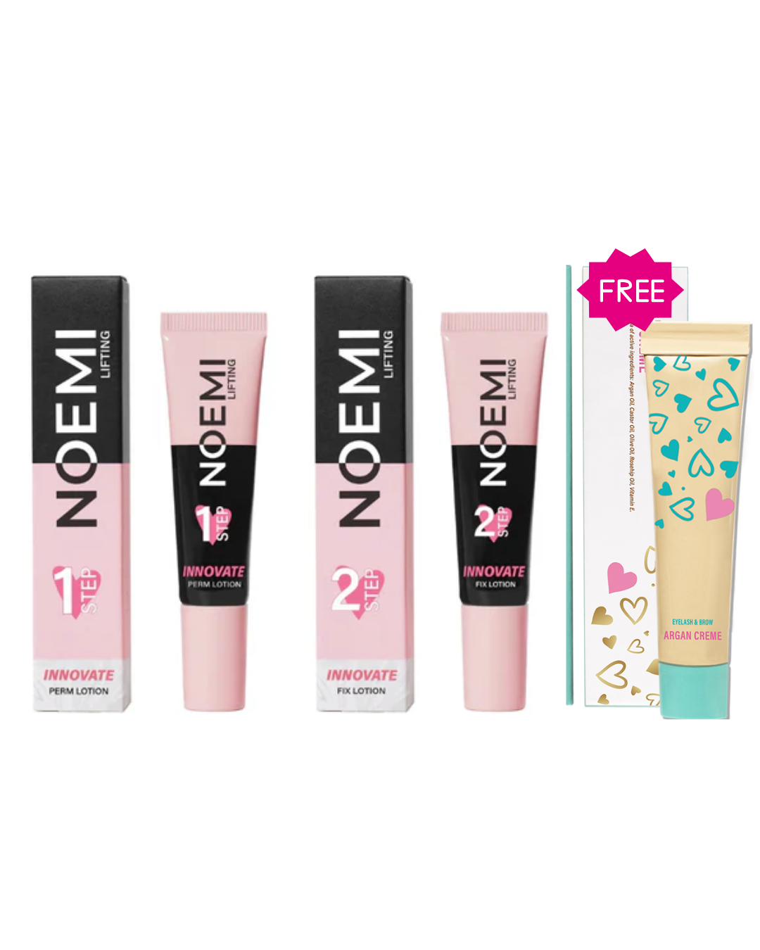 Noemi - NEW INNOVATE Lifting and Lamination (Step 1 & Step 2 + FREE ARGAN CREAM)