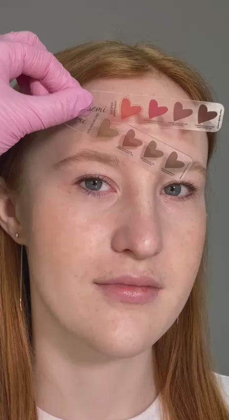 Noemi Color Swatch | Noemi Hybrid Dye Brow Video