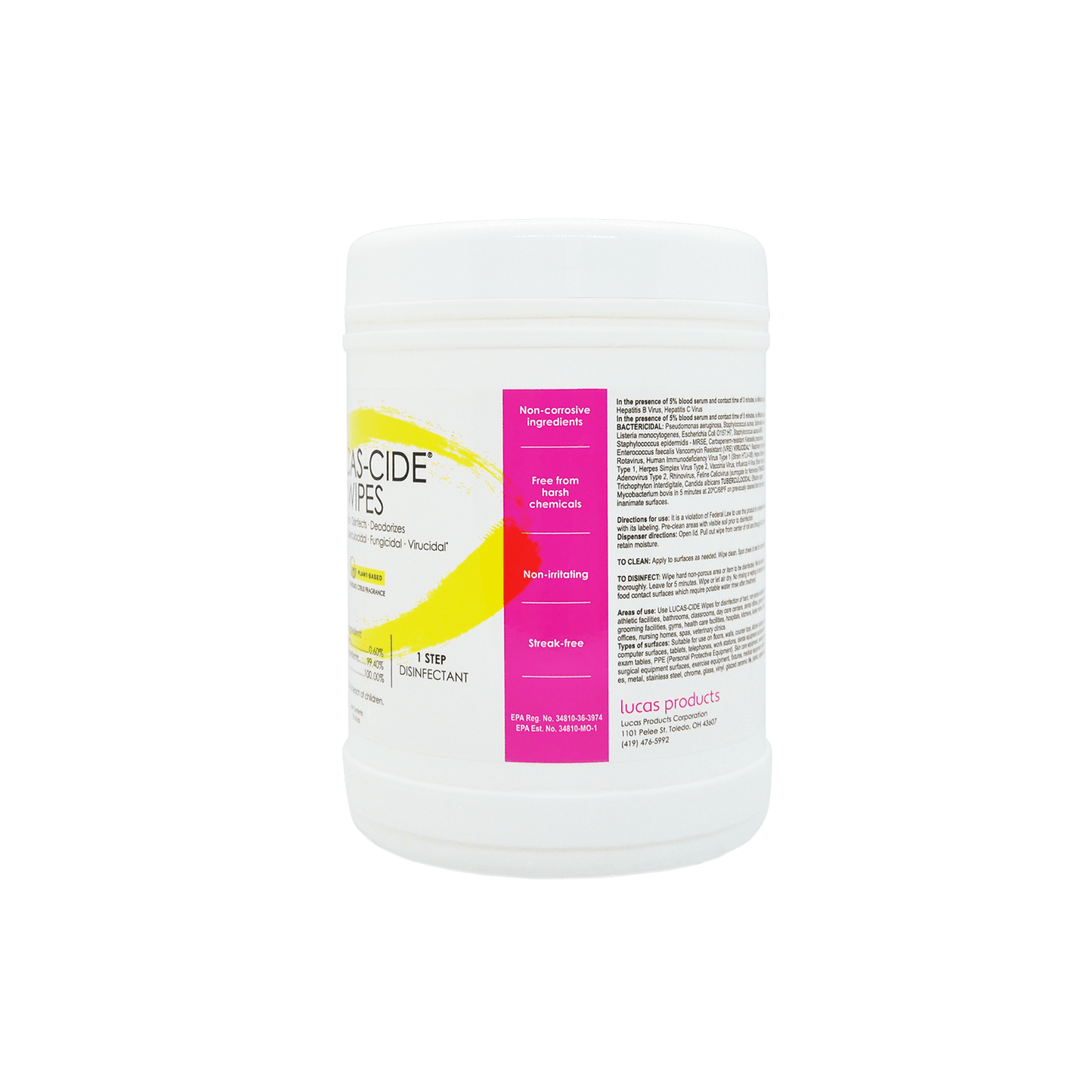 LUCAS - CIDE® Wipes - Edge Beauty Pro ™️