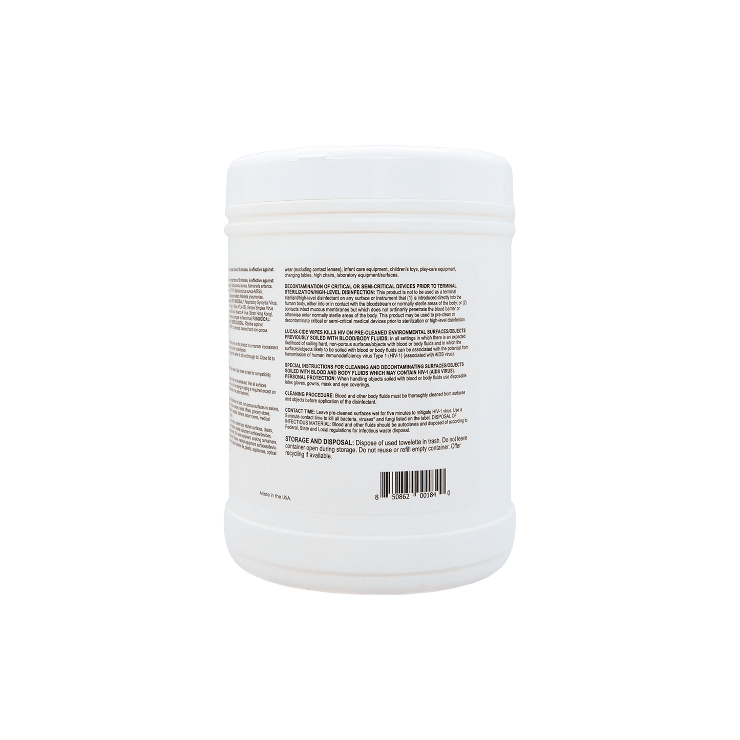 LUCAS - CIDE® Wipes - Edge Beauty Pro ™️