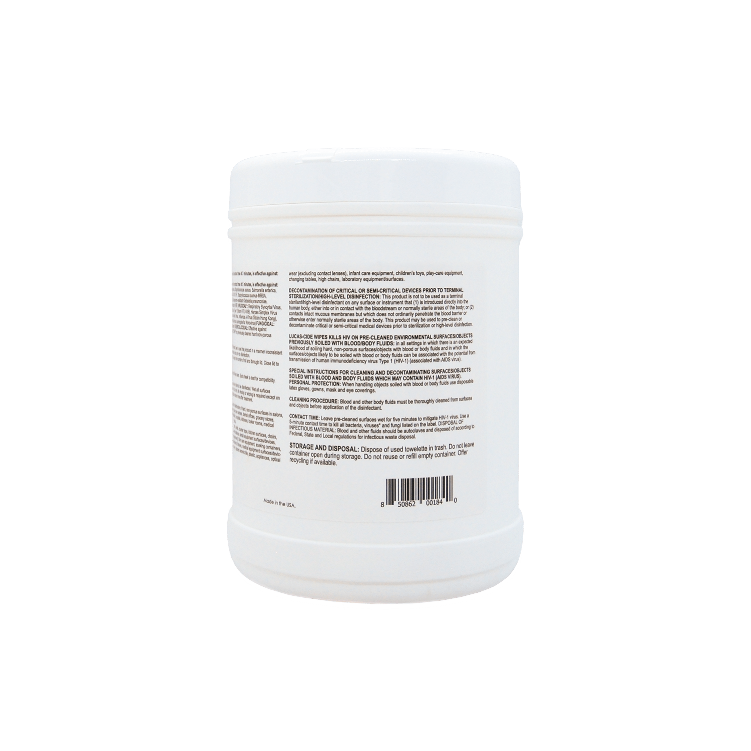 LUCAS - CIDE® Wipes - Edge Beauty Pro ™️