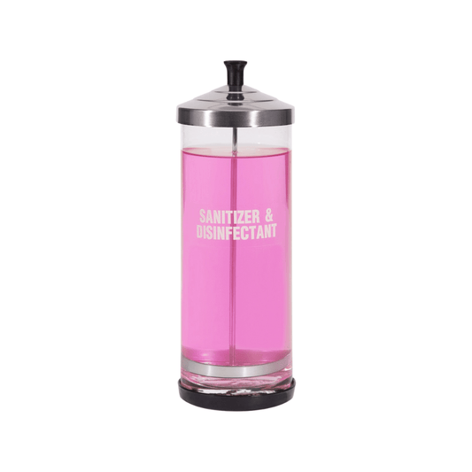 Scalpmaster Glass Sanitizing Jar – 39 oz - Edge Beauty Pro ™️