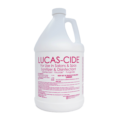 LUCAS - CIDE® Concentrate Disinfectant – Pink 1 Gallon - Edge Beauty Pro ™️