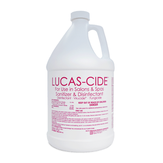 LUCAS - CIDE® Concentrate Disinfectant – Pink 1 Gallon - Edge Beauty Pro ™️